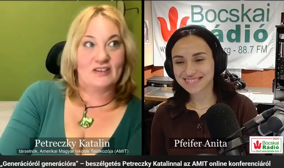 2025. AMIT Konferencia a Bocskai rádióban